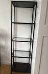 Regał słupek ikea Vittsjo metal szkło