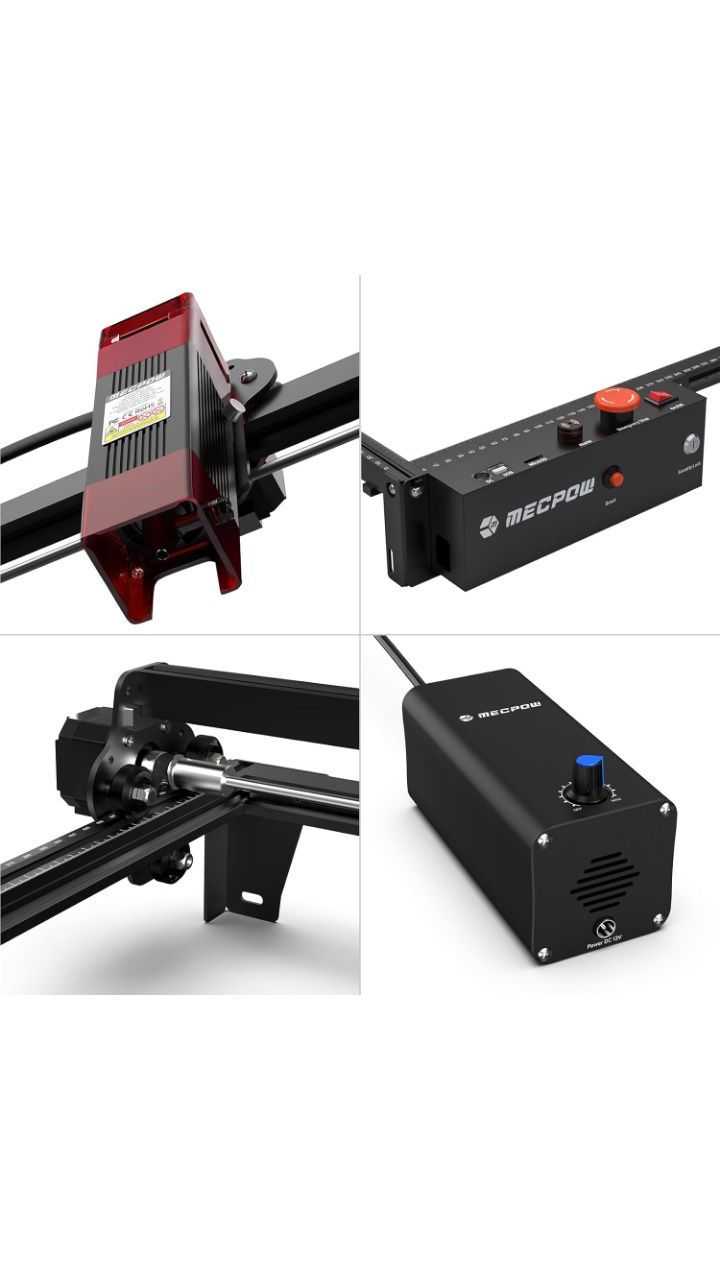 Mecpow X3 Vendo máquina gravadora e cortadora a laser NOVA