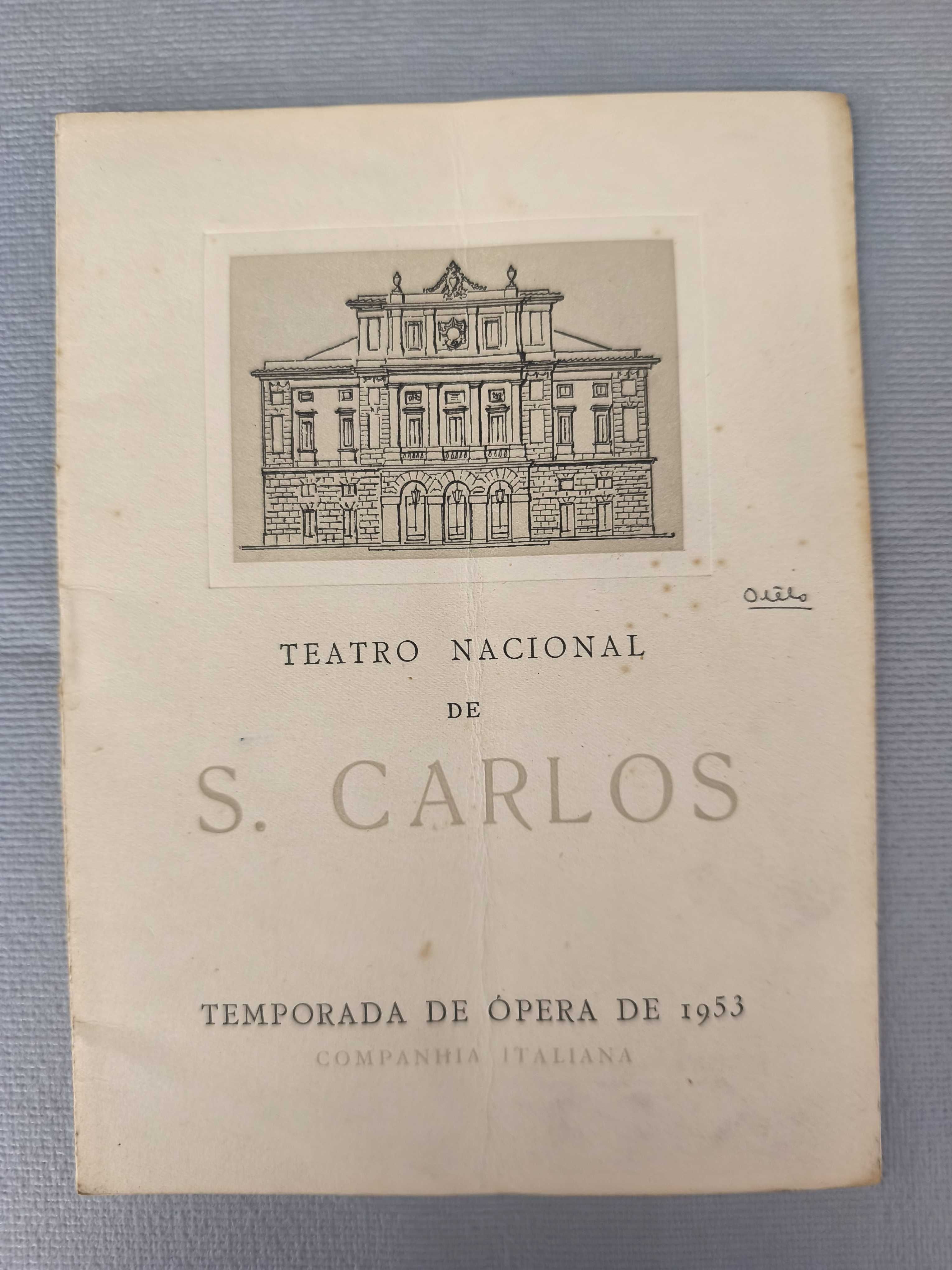 OTELO - VERDI – 
Programa Ópera S. Carlos