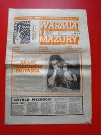 Warmia i Mazury nr 20 / 1987, 16-31 X 1987