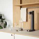 Stelton BRUS CARBONATOR Stal. saturator do wody gaz. Srebrny / czarny