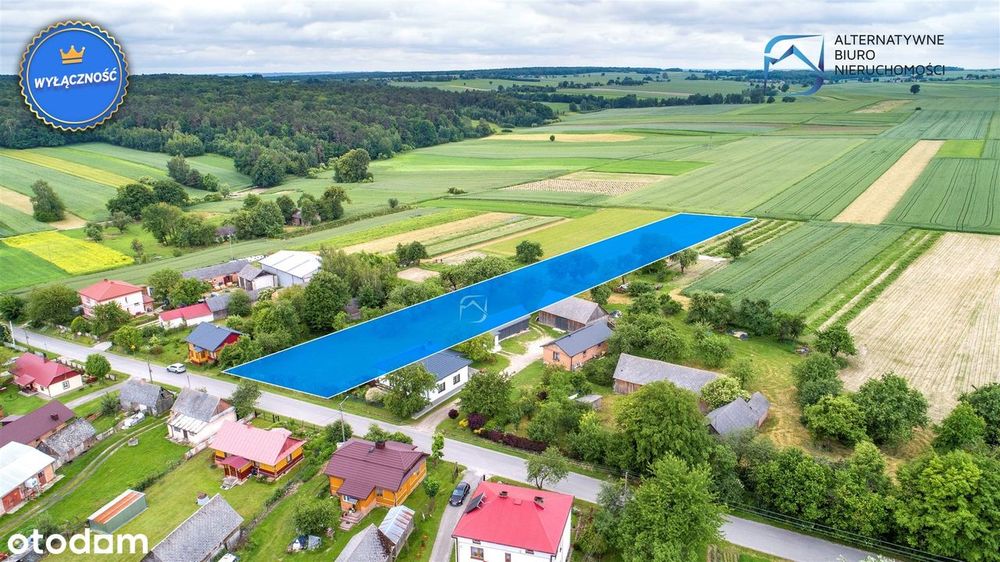 Działka budowlana w Hucie gm. Żółkiewka