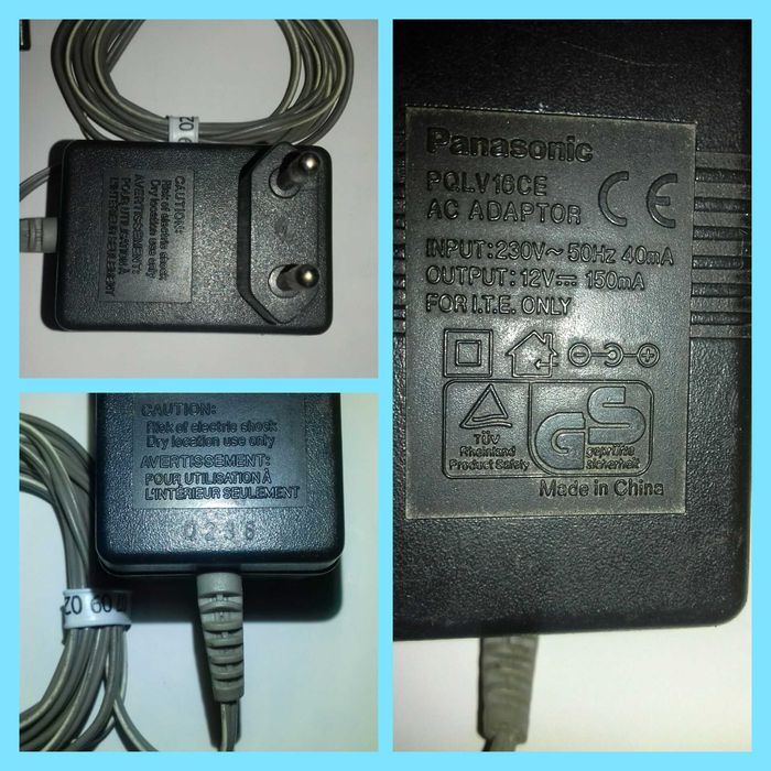 Блок питания для электроники:"CREATIV""PANASONIC","AC POWER ADAPTER"