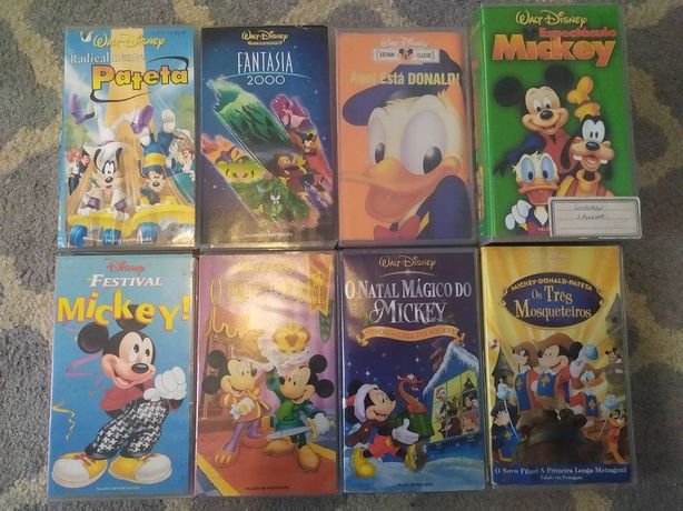 VHS Walt Disney - TUDO 15 euros
