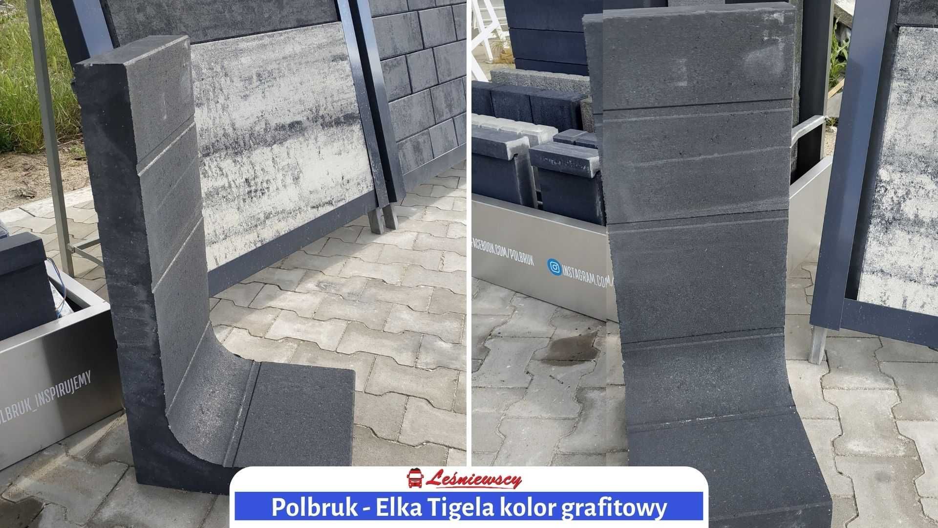 Donica do kostki brukowej Polbruk TIGELA elka 80x42x33cm PALISADA