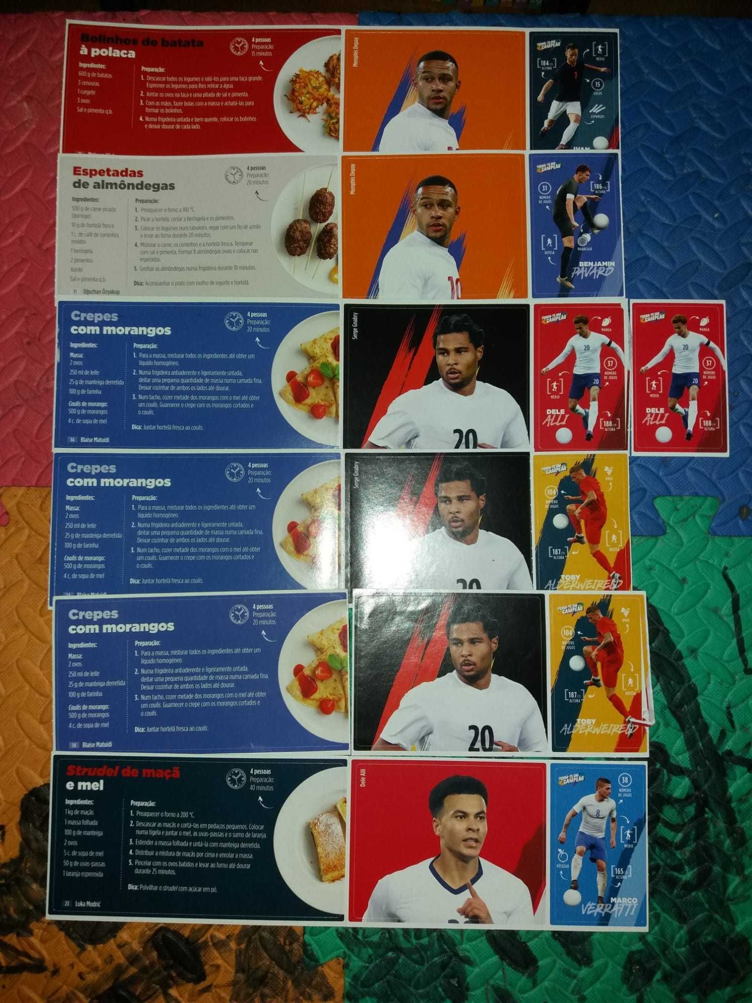 Cromos Coleção Torna-te Um Campeão - 10cent cada