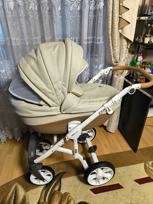 Коляска Mioobeby Zoom 2в1 (екошкіра)