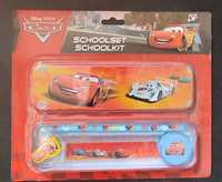 Zestaw szkolny Piórnik metalowy akcesoria Disney Cars