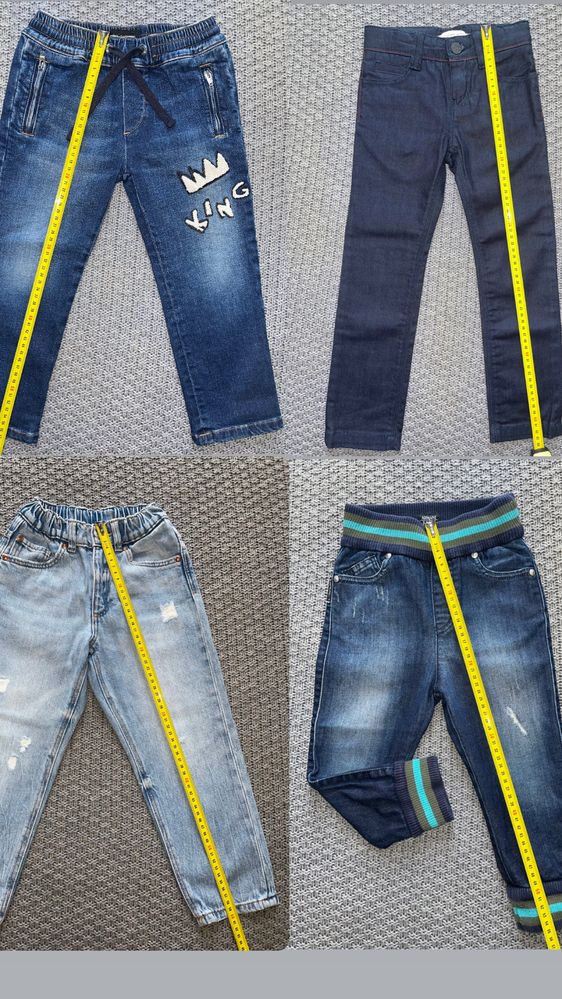 Джинси на хлопчика D&G, Armani, M.Jakobs, Zara, 2-3-4 Y