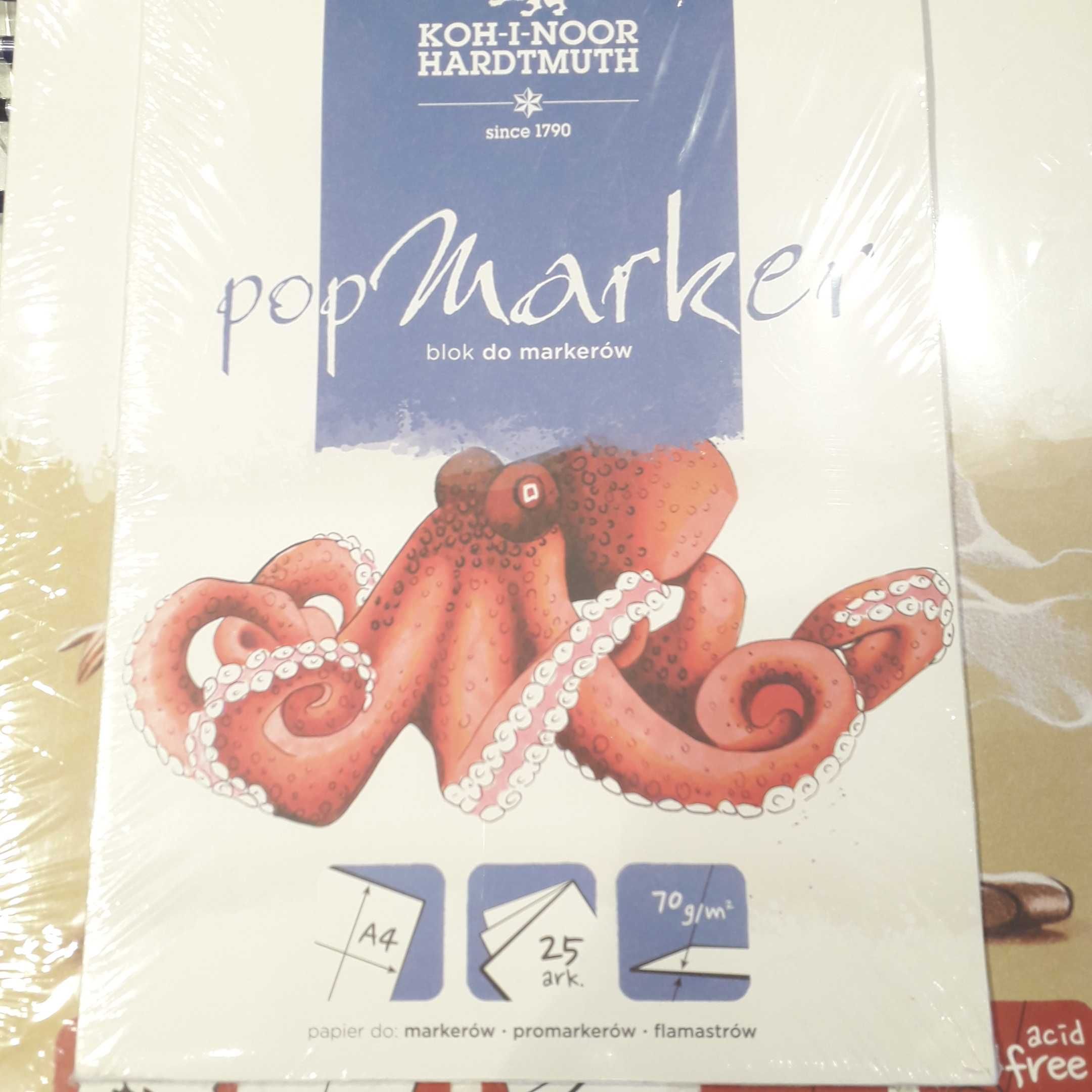 Blok promarker A4 Koh-I-Noor 25 ARK. 70 G.