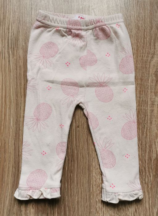 Spodnie niemowlęce legginsy DP am dziewczynka 60