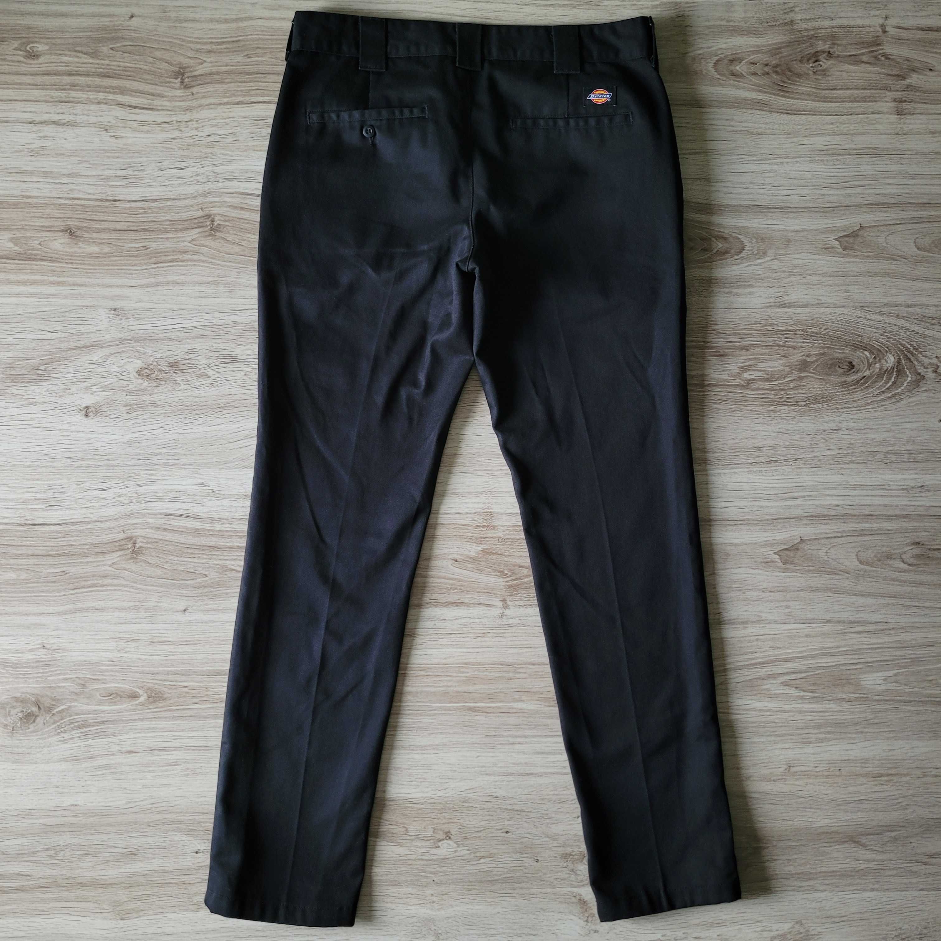 Dickies розмір L або W33 L32 Slim fit чоловічі робочі штани чорні