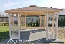 Altany, altanki, wiaty, altana ogrodowa ZUZIA 3x3m PRODUCENT