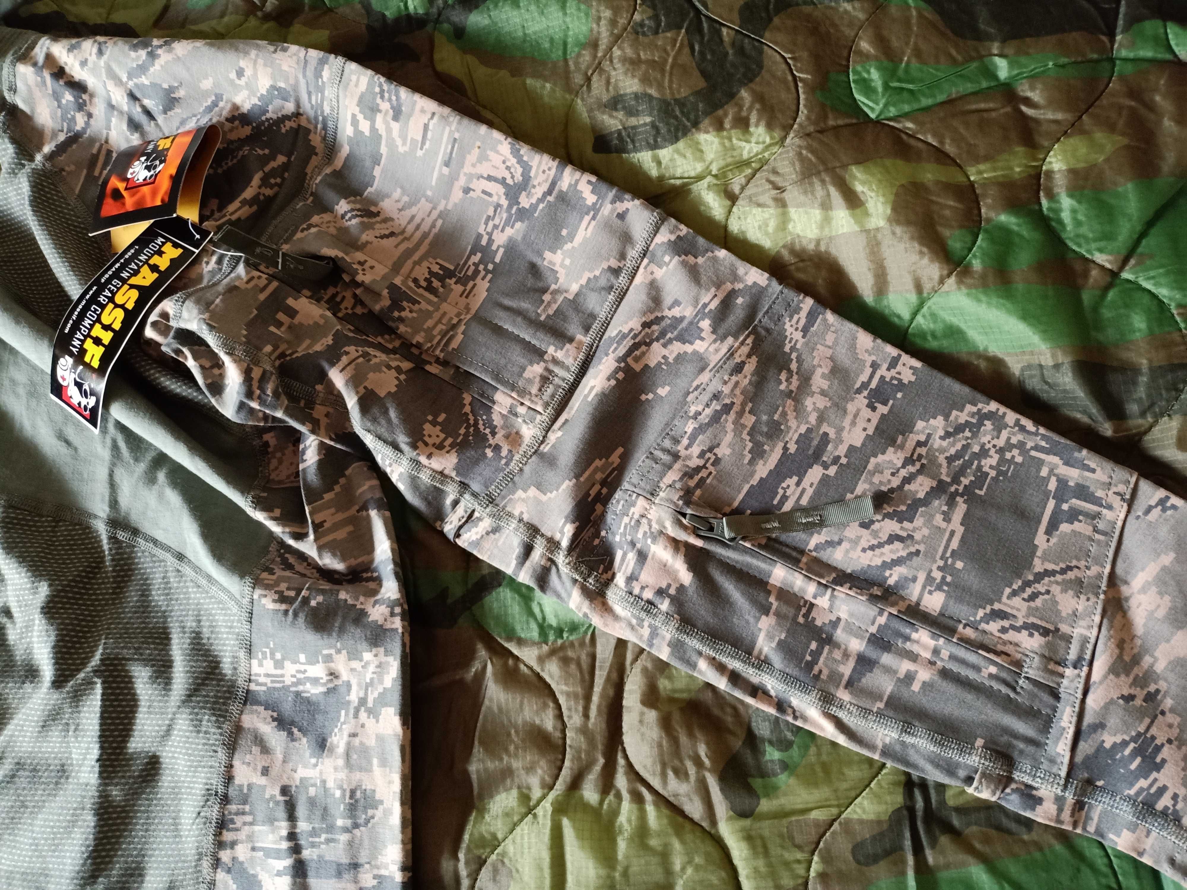 Bluza Massif Combat Shirt Abu Tiger Stripe FR