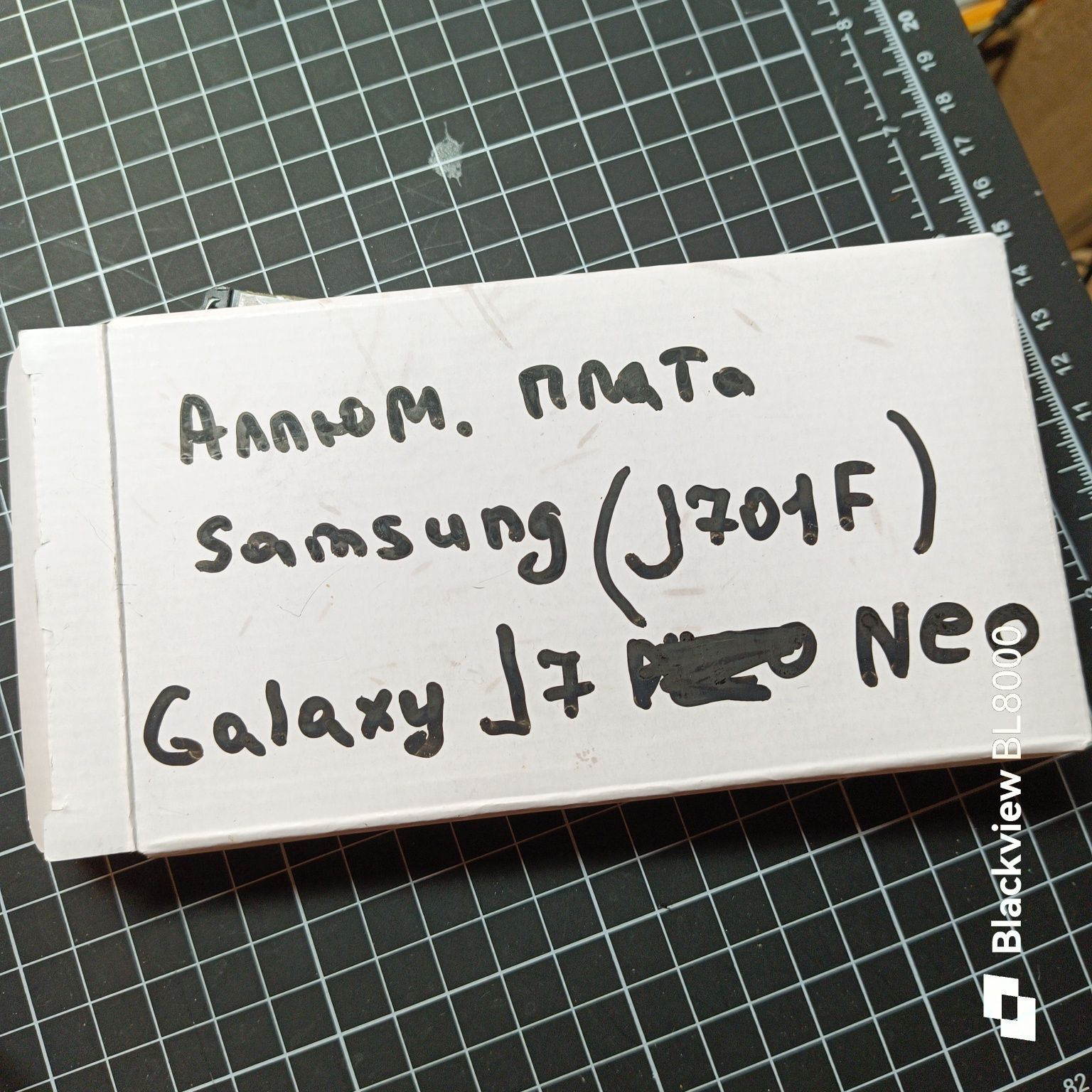 Оригинальная рамка + Кнопки+Микрофон Samsung Galaxy J7 Neo (J701F)