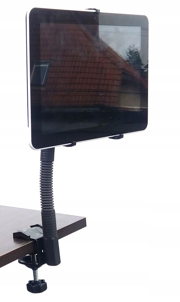 Uchwyt 2x360 na tablet do biurka rurki 60cm