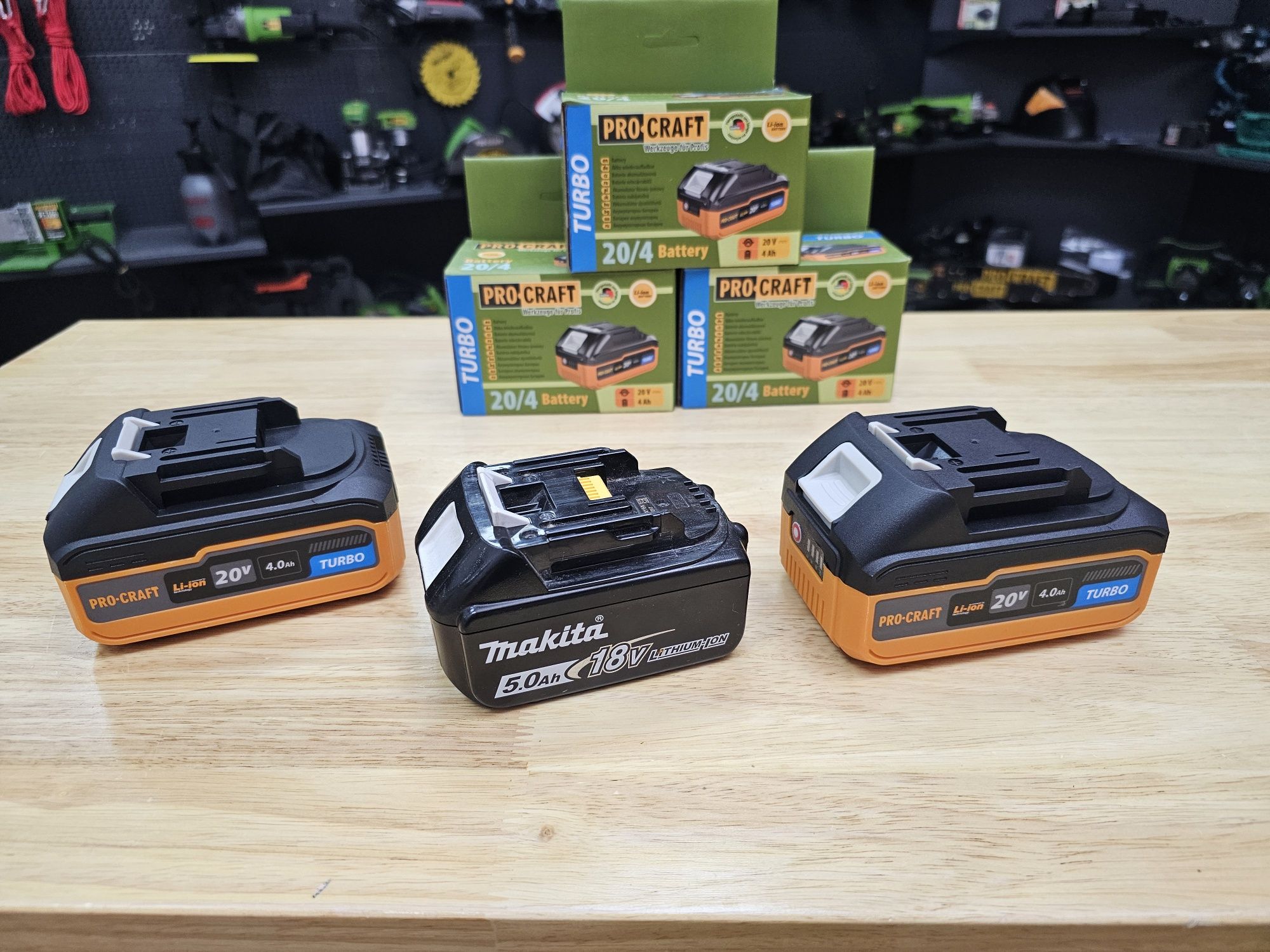 Аккумулятор батарея ProCraft Turbo 20V 2025г. Высокотоковый/ Гарантия