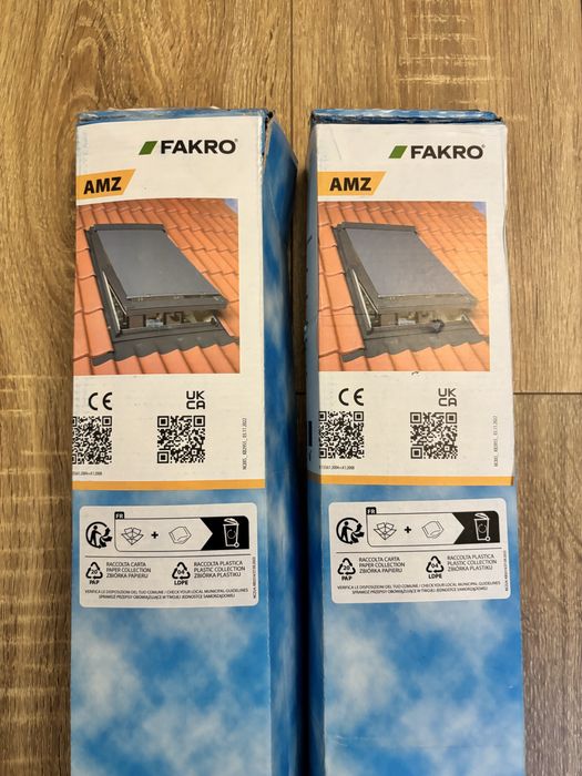 Markiza zewnetrzna Fakro okna dachowe 78x140 Ral 7016