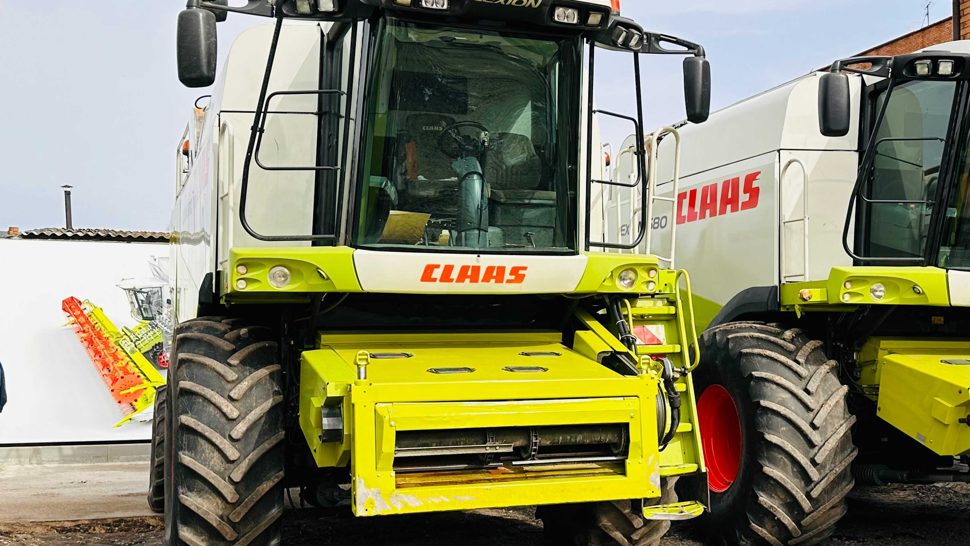 Зернозбиральний комбайн Claas Lexion 580