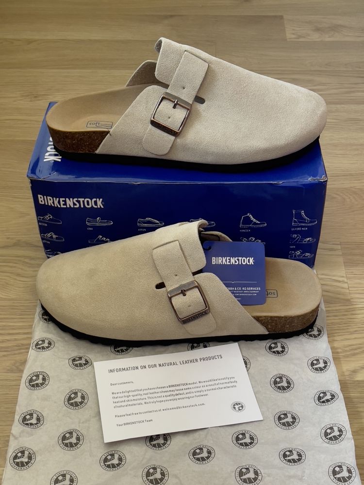 Birkenstock Boston Beige