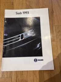 Katalog reklamowy Saab 1993 USA