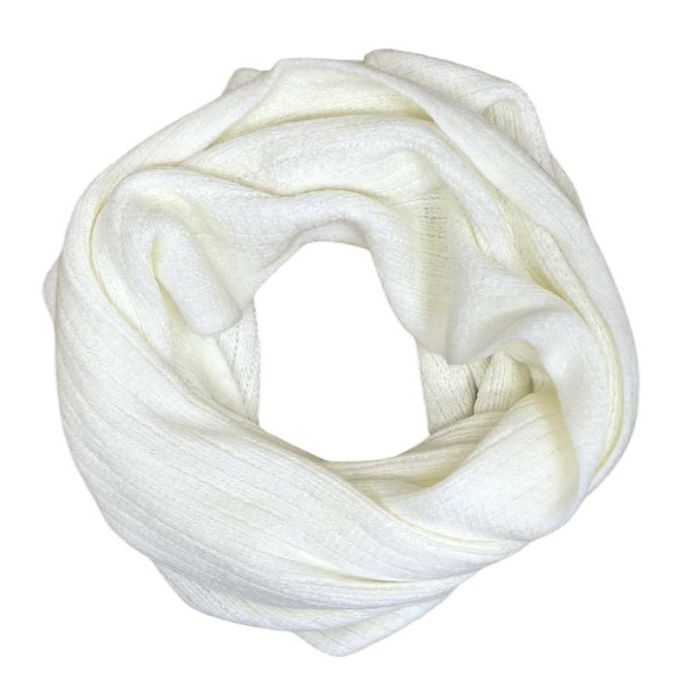 OVS podwójny komin damski tuba jesień / zima biały rozm. uniwersalny