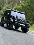 Wielki auto na akumulator MERCEDES G63 XXL 24V dla dzieci - 1,6m DŁ.