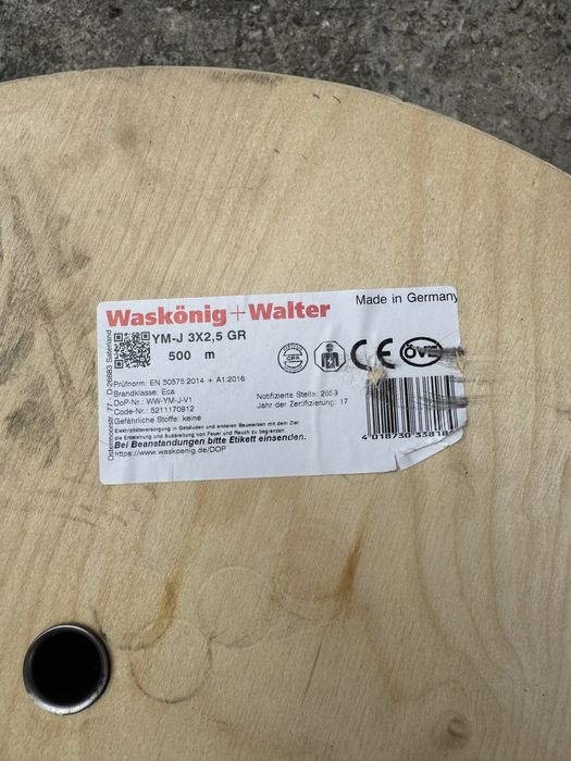 Kabel instalacyjny 3x2,5 500metrów