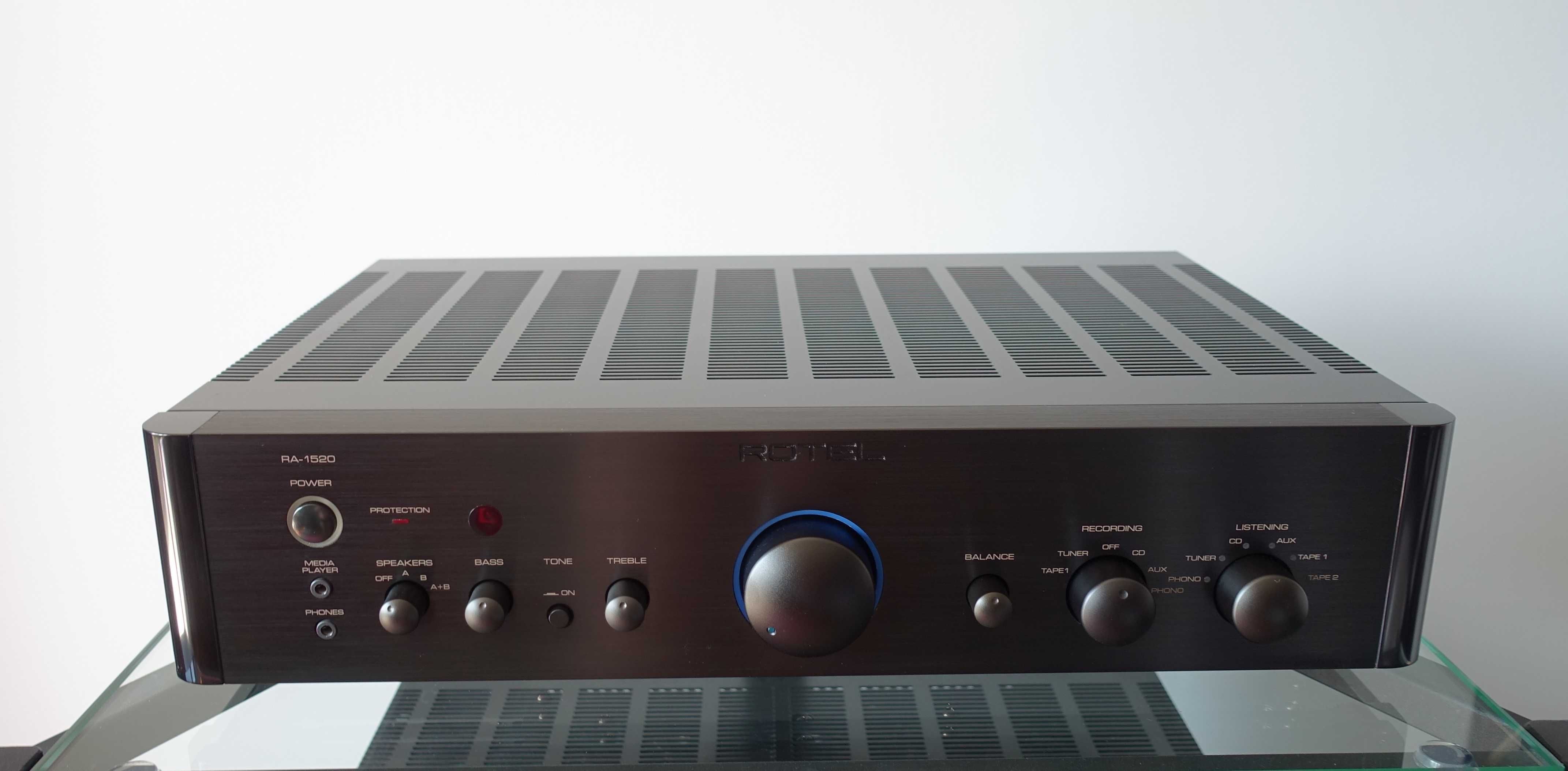 ROTEL RA1520 bardzo dobry wzmacniacz stereo + pilot