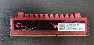 Memória RAM G.Skill Ripjaws (Kit 8Gb - 4Gb x2) DDR3 1600MHz CL9