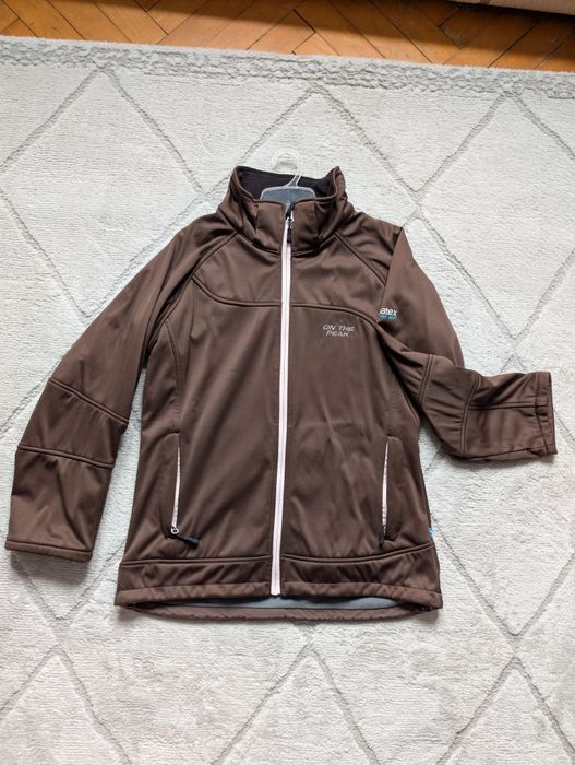 Damska kurtka XL Softshell bez kaptura on the peak system aquatex
