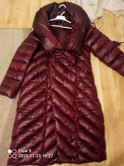 Płaszcz zimowy bordowy Monnari 42