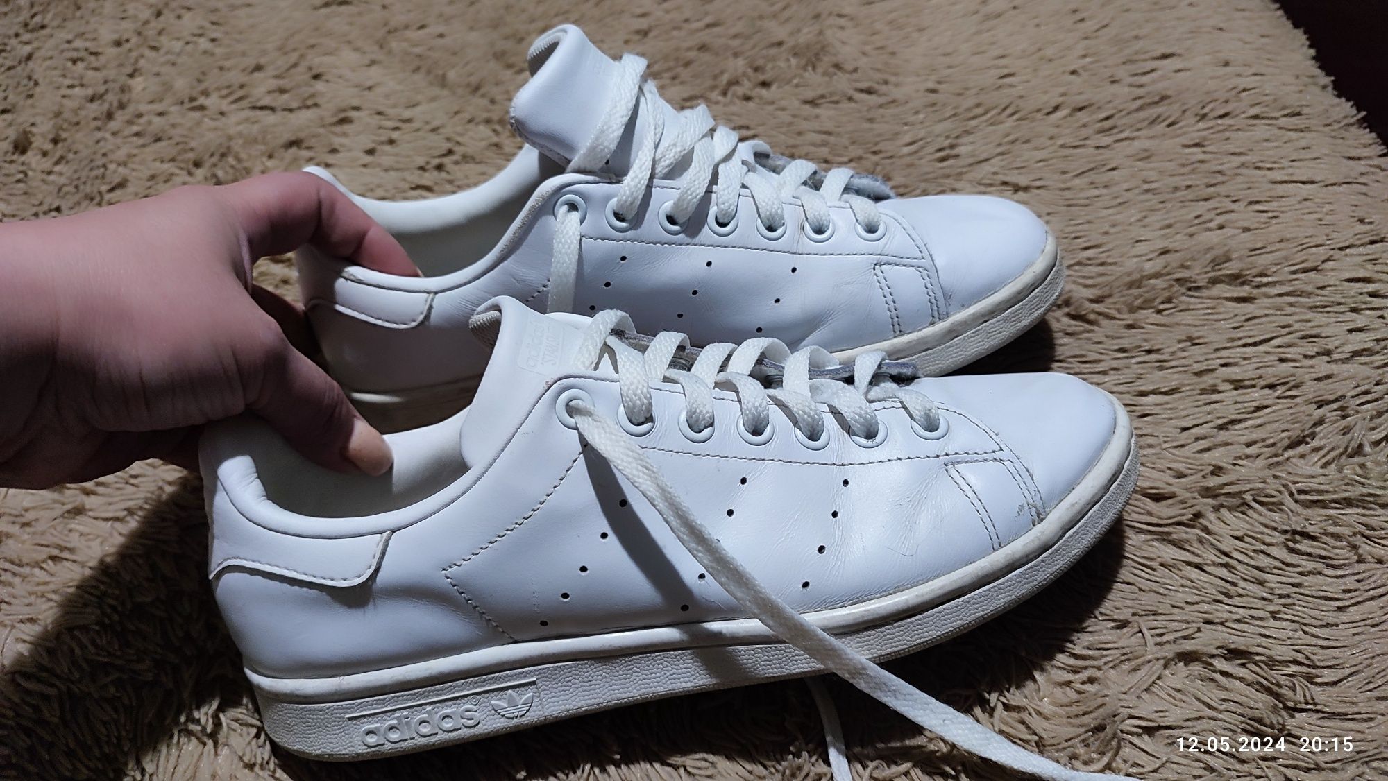 Оригінальні шкіряні кросівки ADIDAS Stan Smith 40р.