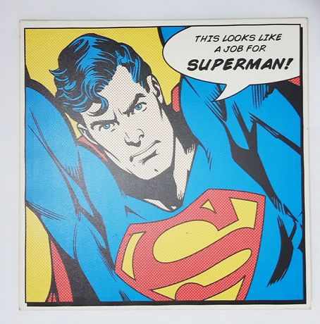 Obraz na płótnie komiks Superman