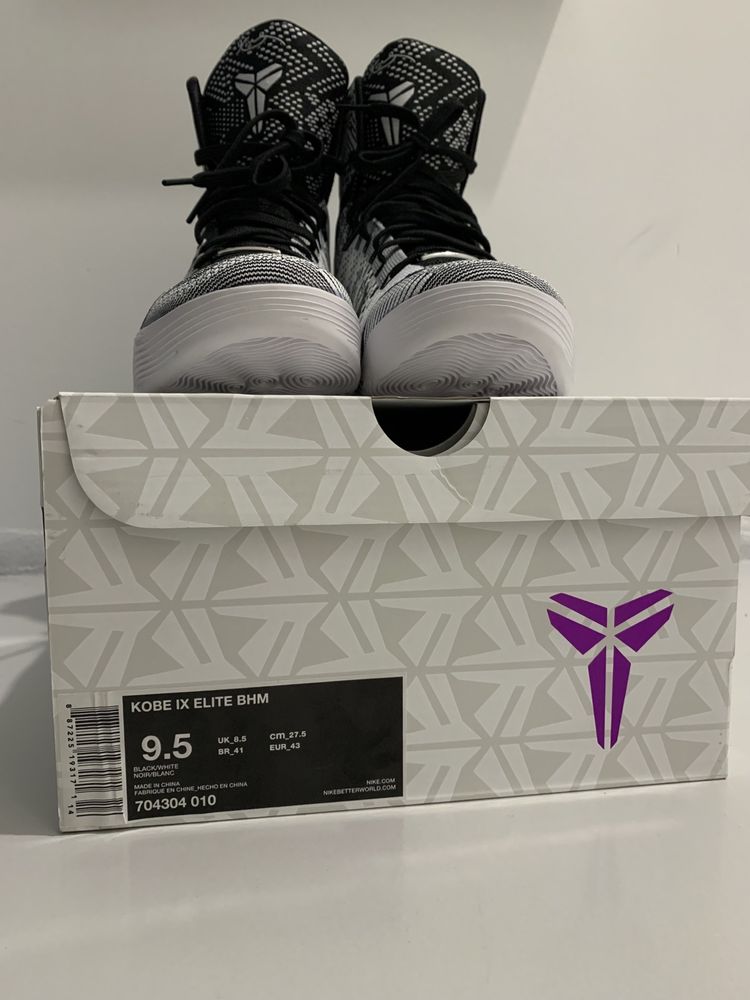 Nike Kobe 9 BHM 9,5 US