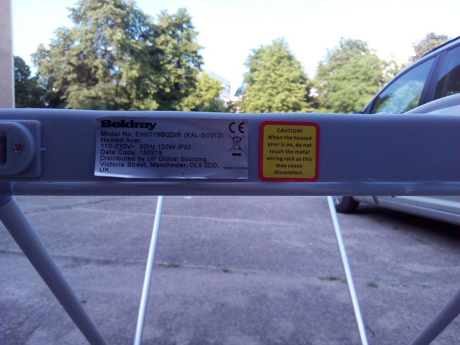 Suszarka elektryczna Beldray 120W IP22