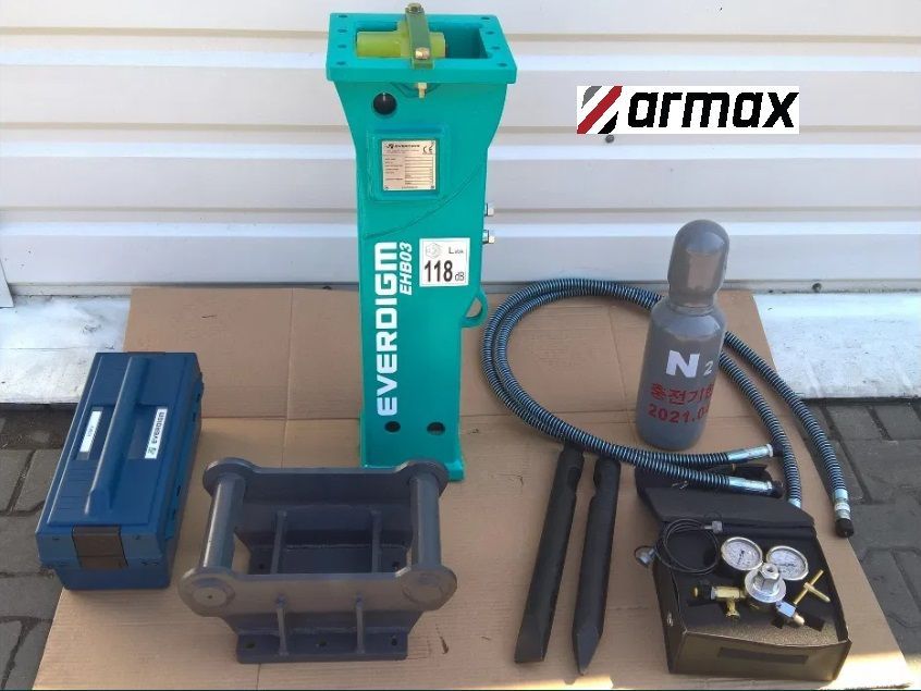Młot hydrauliczny do koparki, koparek EVERDIGM EHB03 - 147Kg