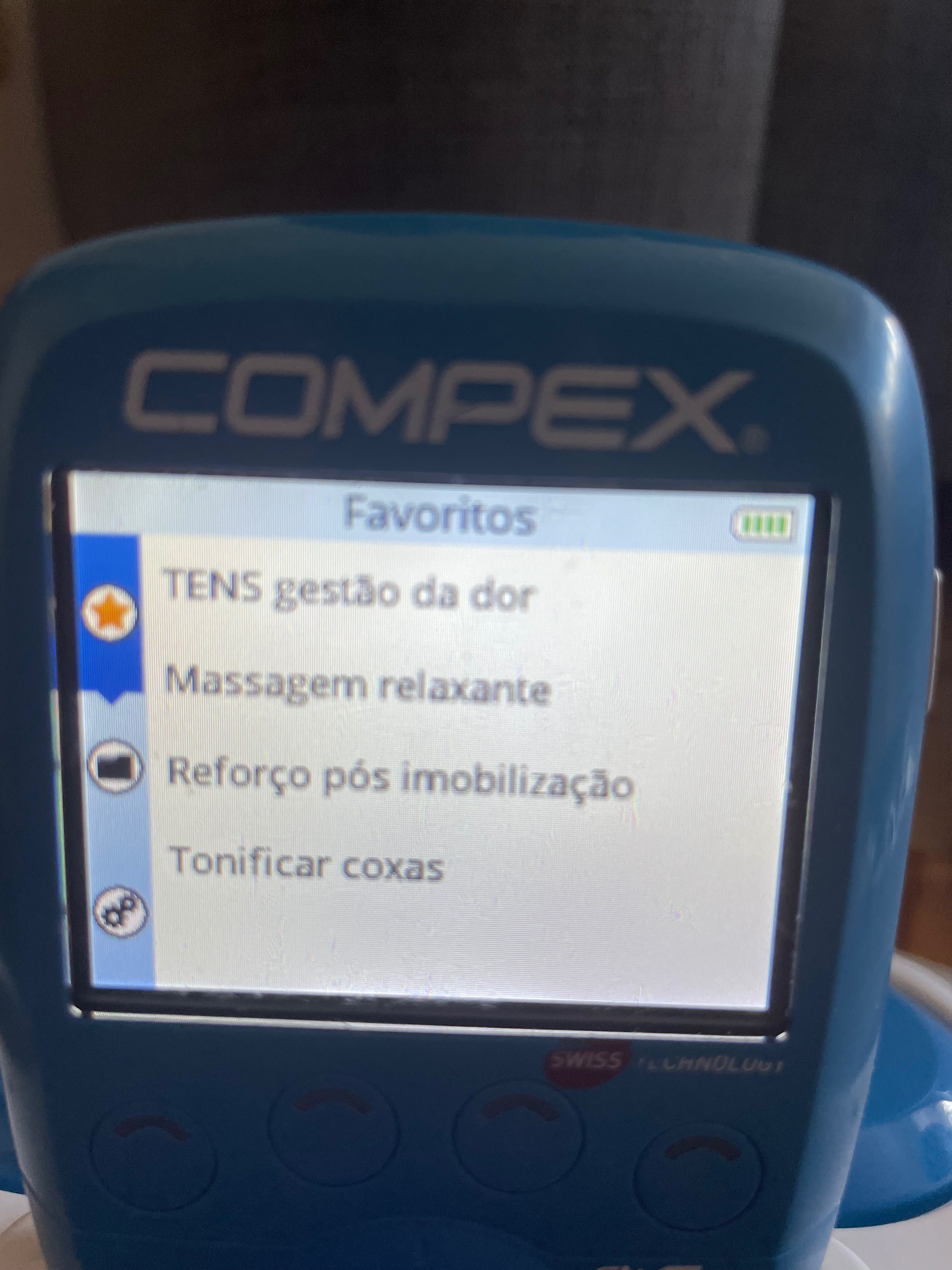 COMPEX FIT 5.0 - eletroestimulador sem fios