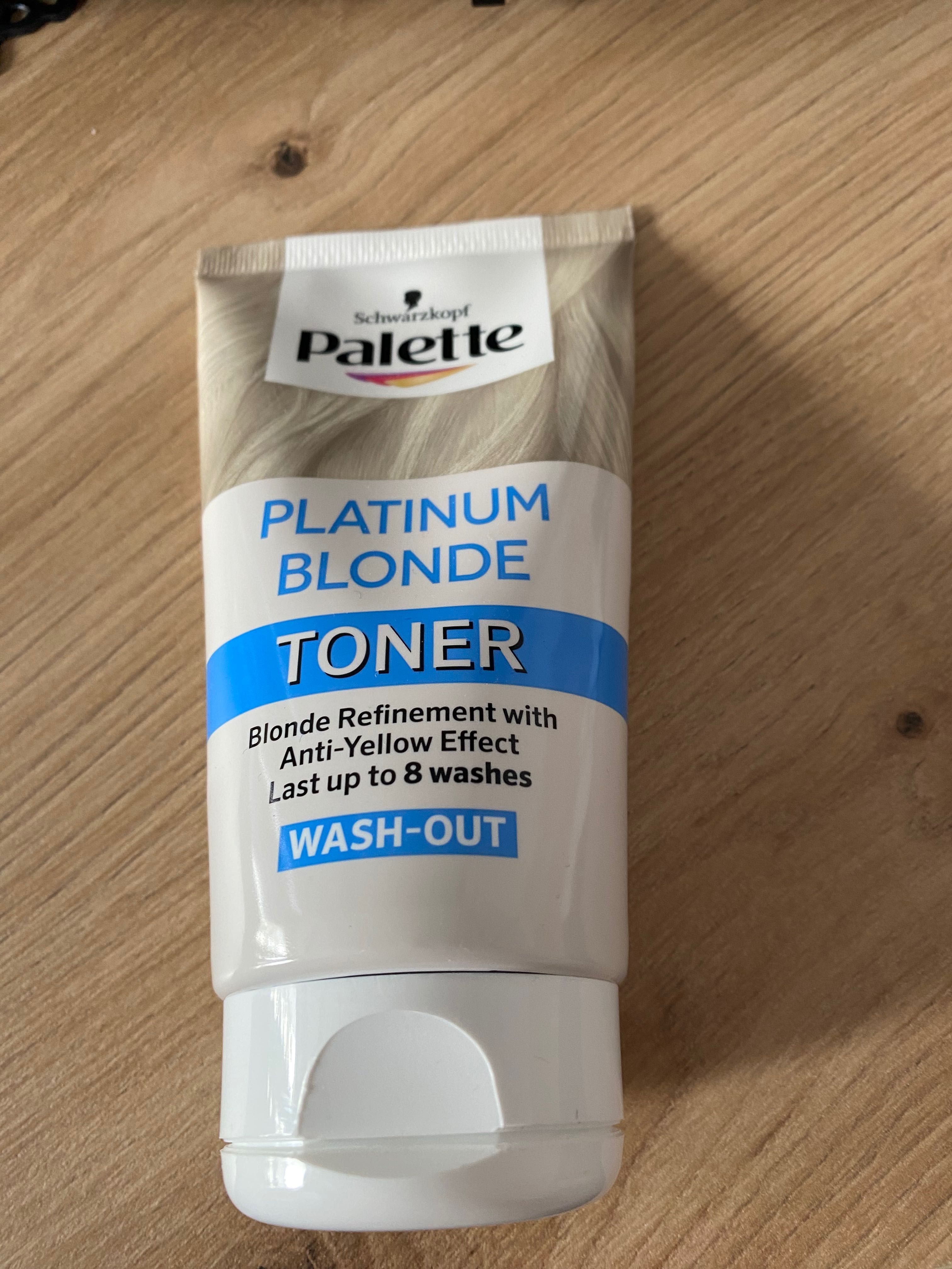 Pkatinum Blonde Toner