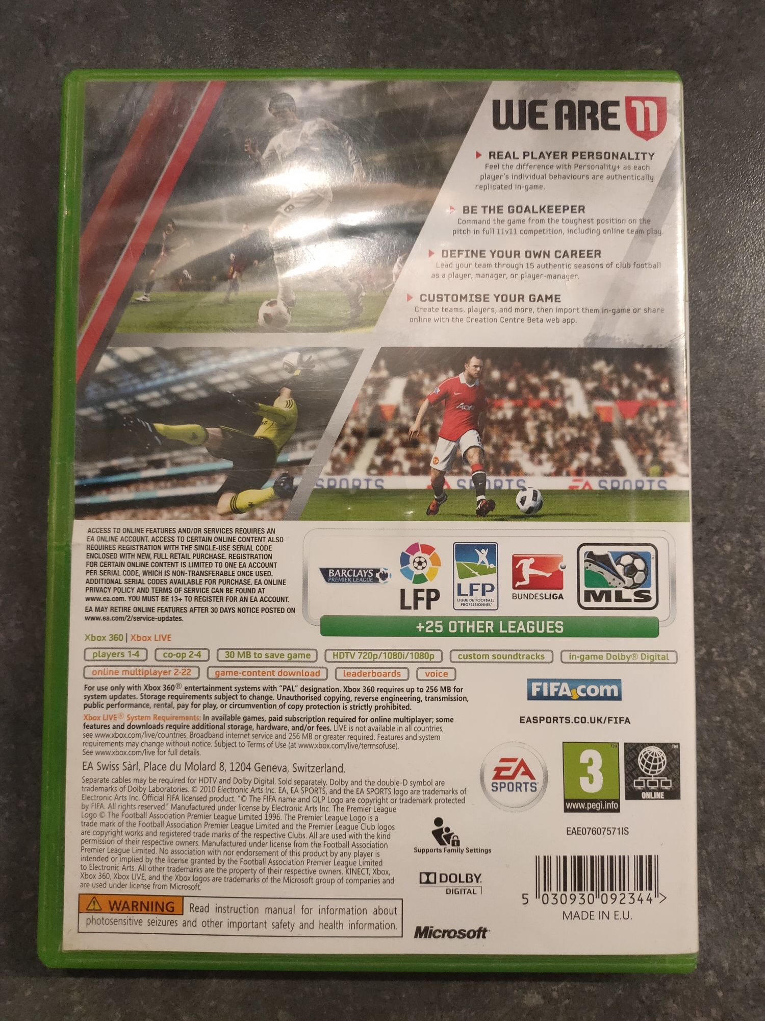 FIFA 11 Xbox 360