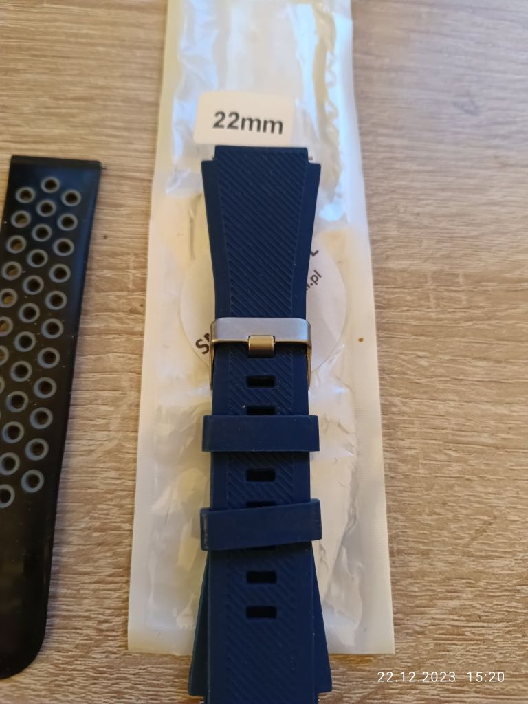 Dwa paski 22mm do zegarka Xiaomi Huawei watch