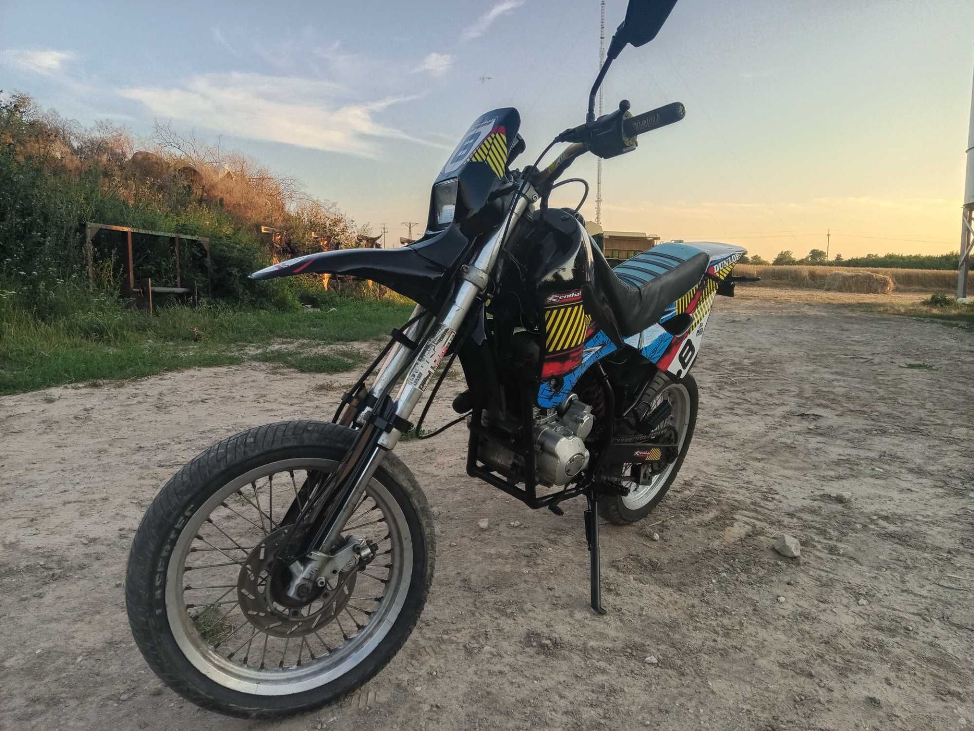 enduro gilera200/50 cc zarejstrowany transport cały kraj
