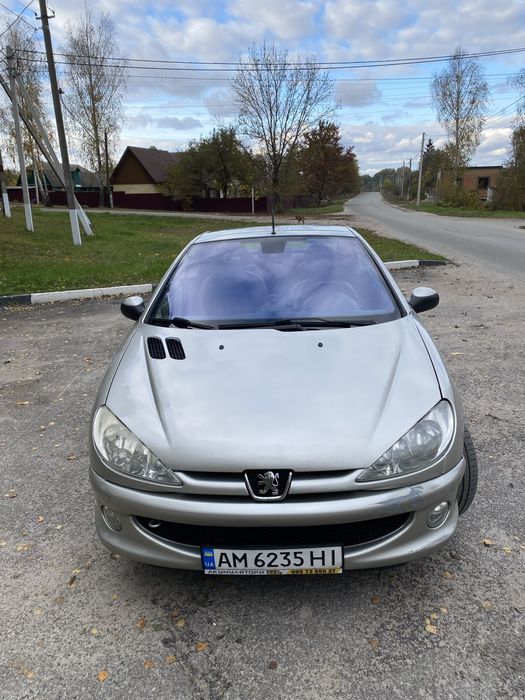 Кабріолет peugeot 206cc
