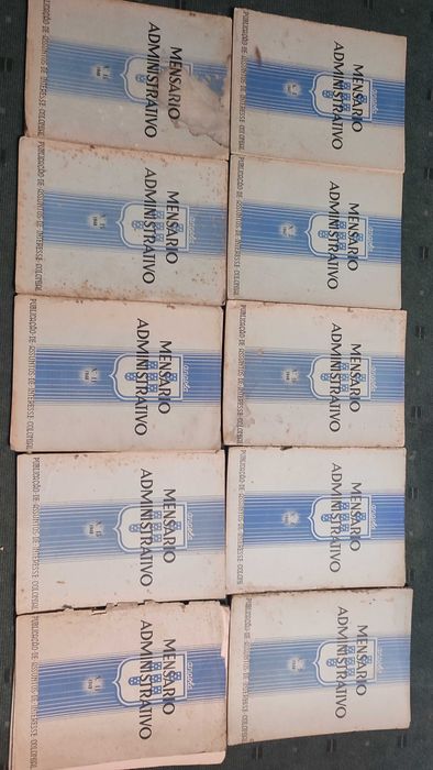 Angola Mensário Administrativo - 16 Vol - Anos 40 e 50