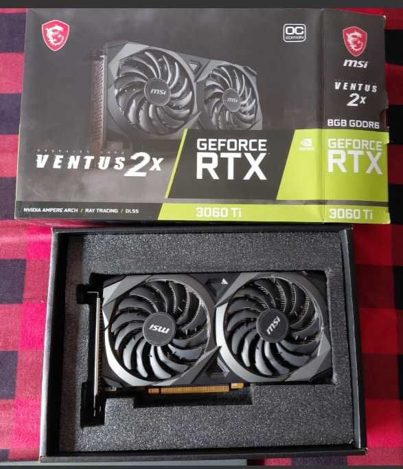 Gráfica MSI GeForce® RTX 3060 Ti 8 GB