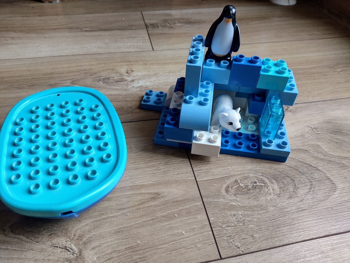 LEGO Duplo zestaw polarny + łódka