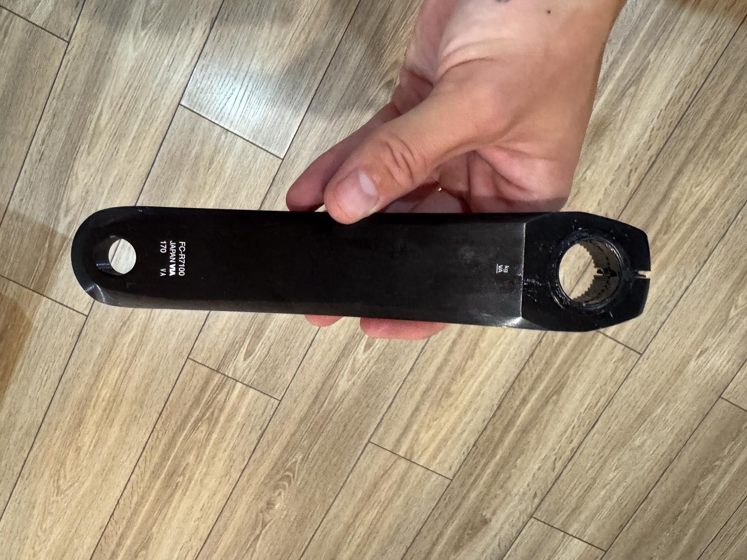 Lewe ramię korby SHIMANO 105 FC-R710,  170 mm