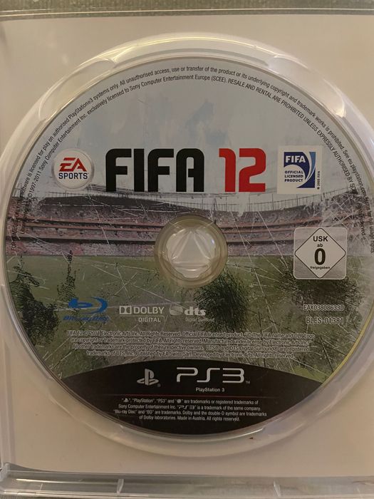 Gra dla młodego fana piłki FIFA12 wiek 3+ PL