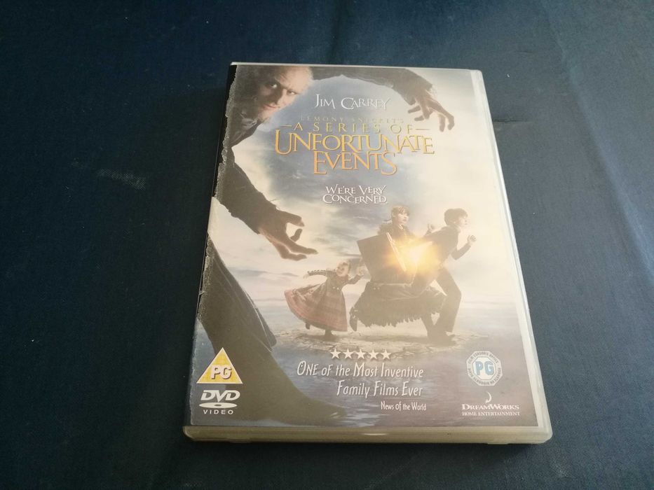 LEMONY SMIKERS-A Series Of Unfortunate Events DVD(legend em Inglês)