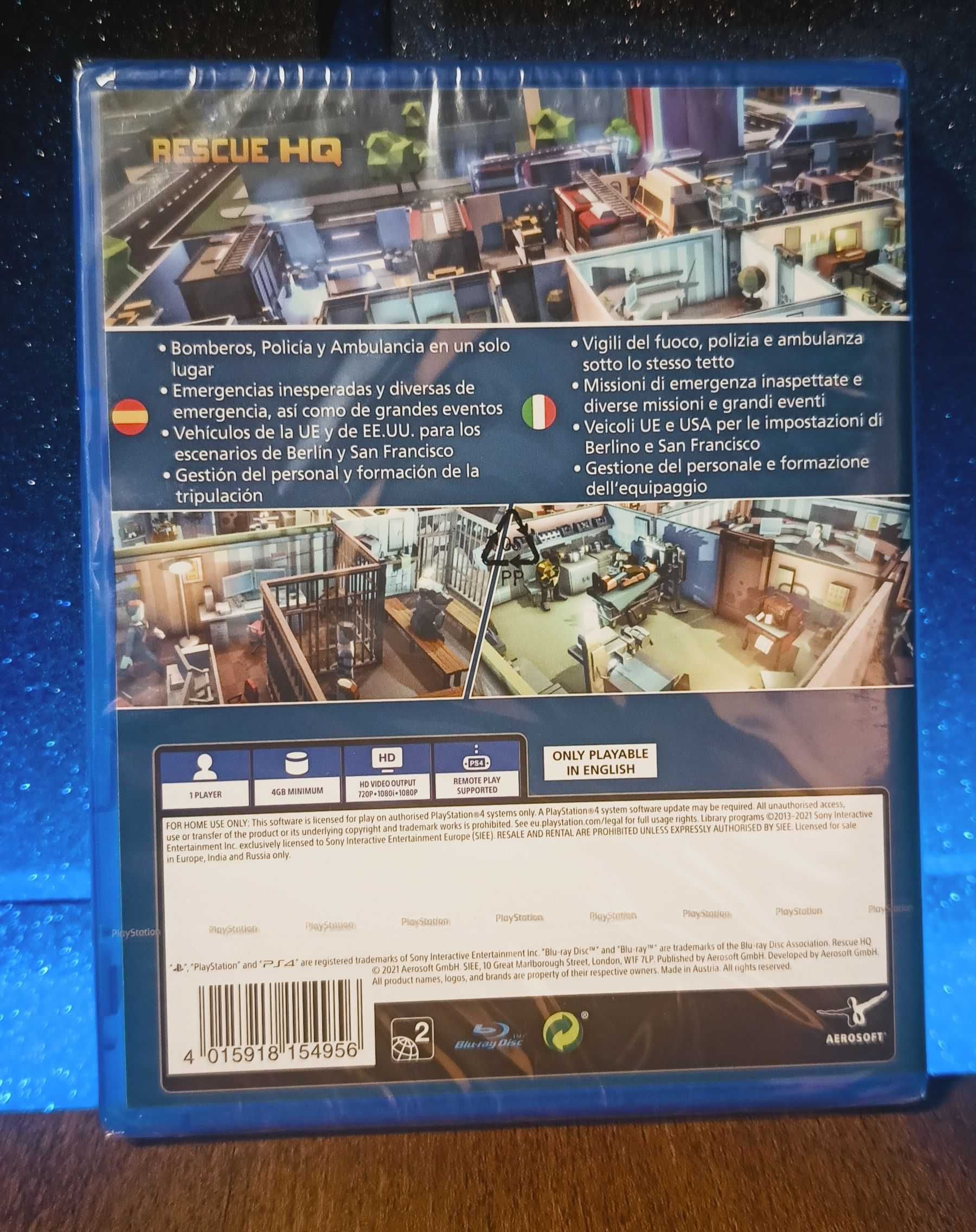 Rescue HQ PS4 / PS5 - symulator służb ratowniczych